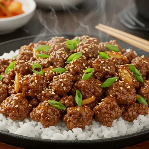 Ground Beef Bulgogi