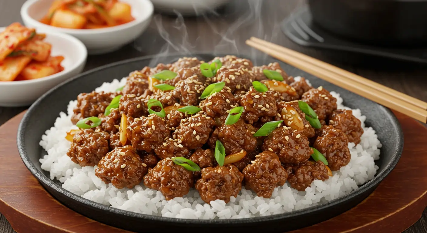 Ground Beef Bulgogi