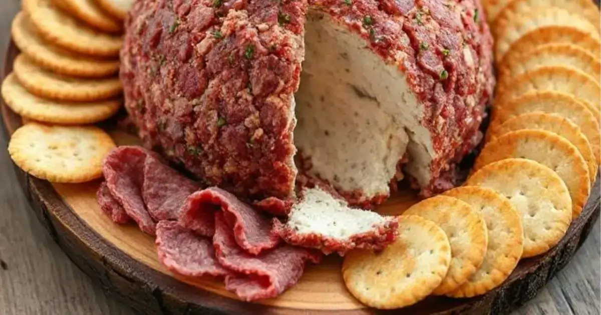 Dried Beef Cheese Ball