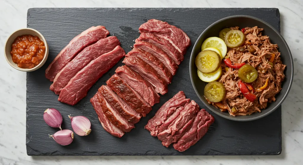 Beef Cuts for mexican shredded beef