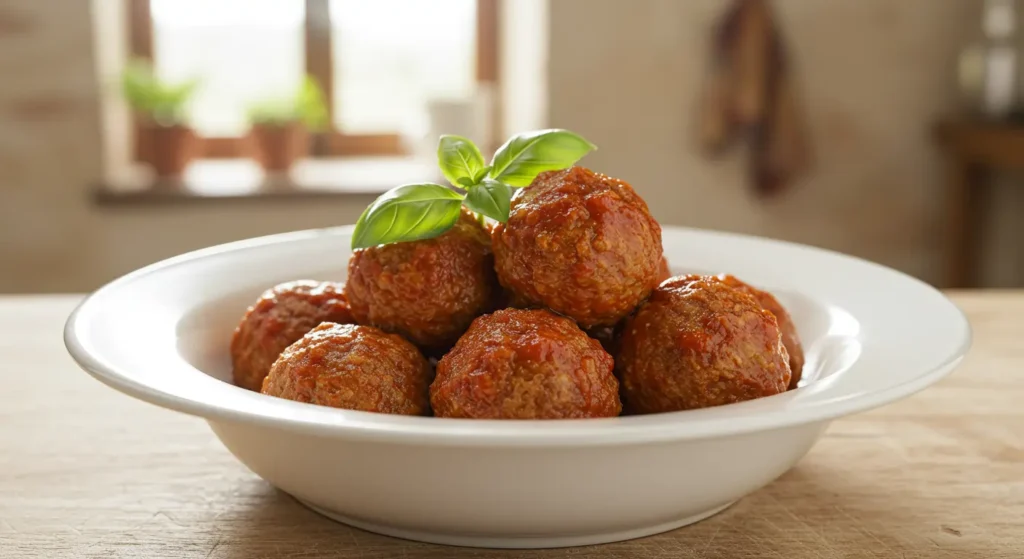 meatballs without bredcrumbs italian style