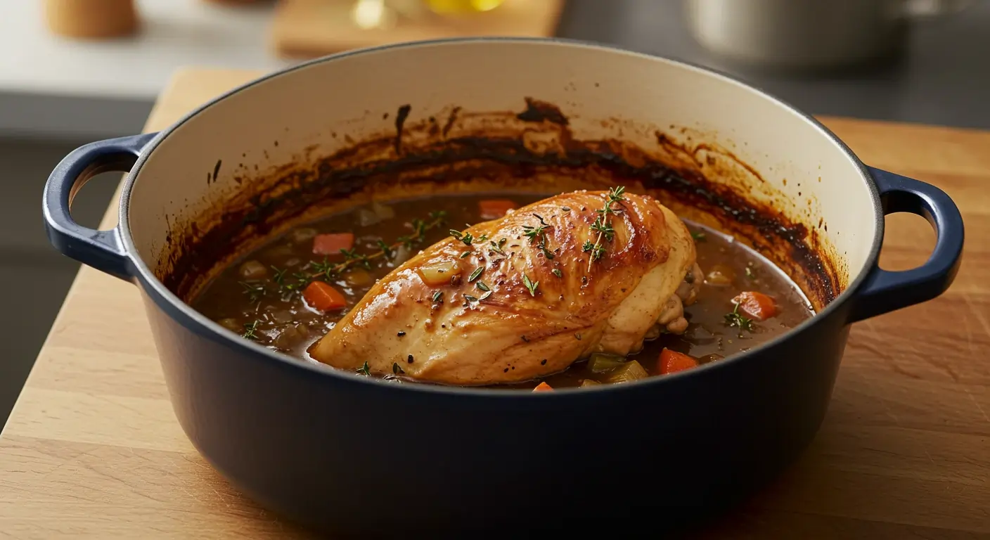 braised chicken breast in dutch oven (1)