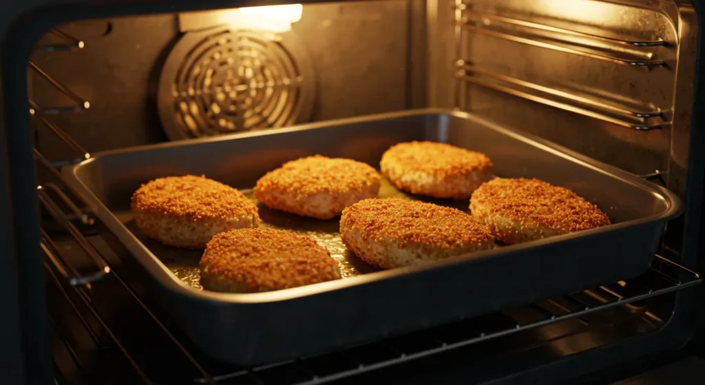 chicken cutlets in oven