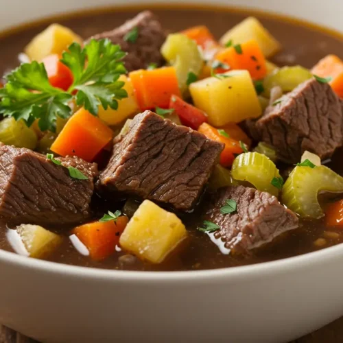 instant pot vegetable beef soup
