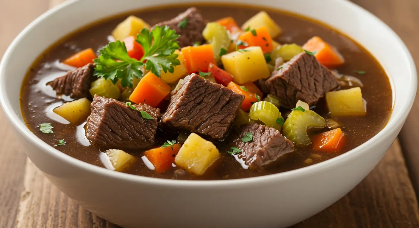 instant pot vegetable beef soup