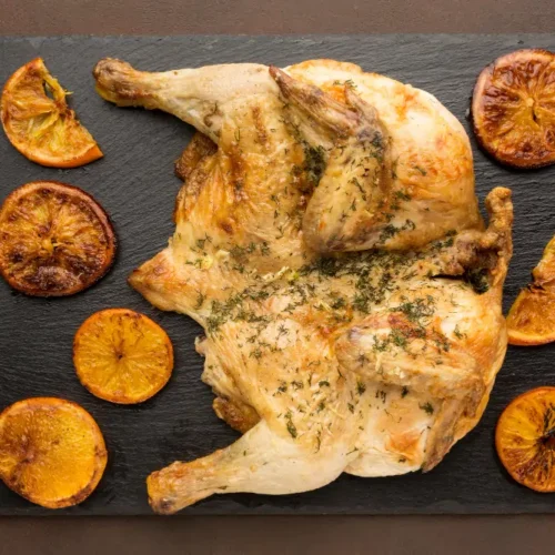 spatchcock chicken recipe in 5 steps